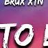 BRUX XTN Paid To Exist Lyrics I Am Paid To Exist